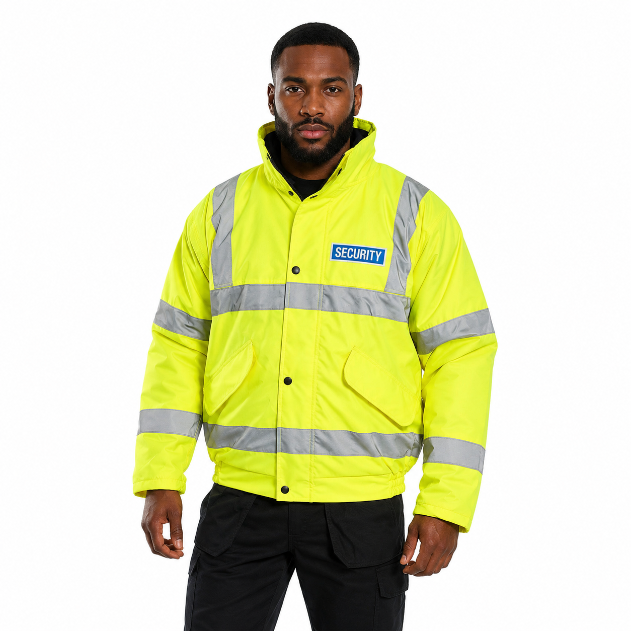 Hi-Vis Bomber Jacket Security