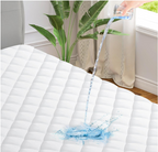Extra Deep Quilted Waterproof Matress Mattress Protector Fitted