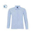 Plain Boys Full Sleeved Shirt - Sky Blue (Single)