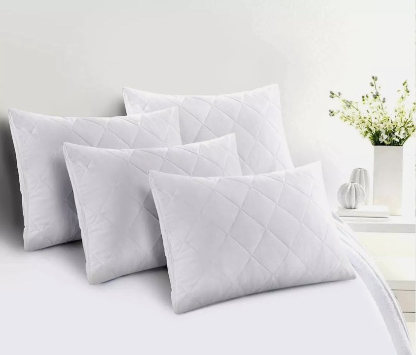 Pillow Protectors Pack of 4 Zipped