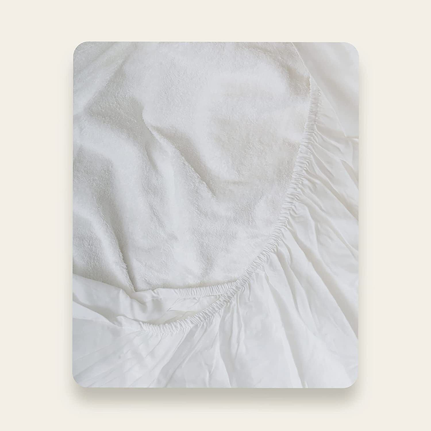 WATERPROOF TERRY MATRESS  PROTECTOR FITTED BED